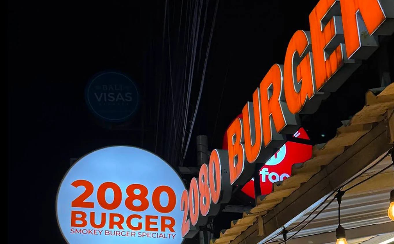 2080 Burger- Uluwatu - Sign