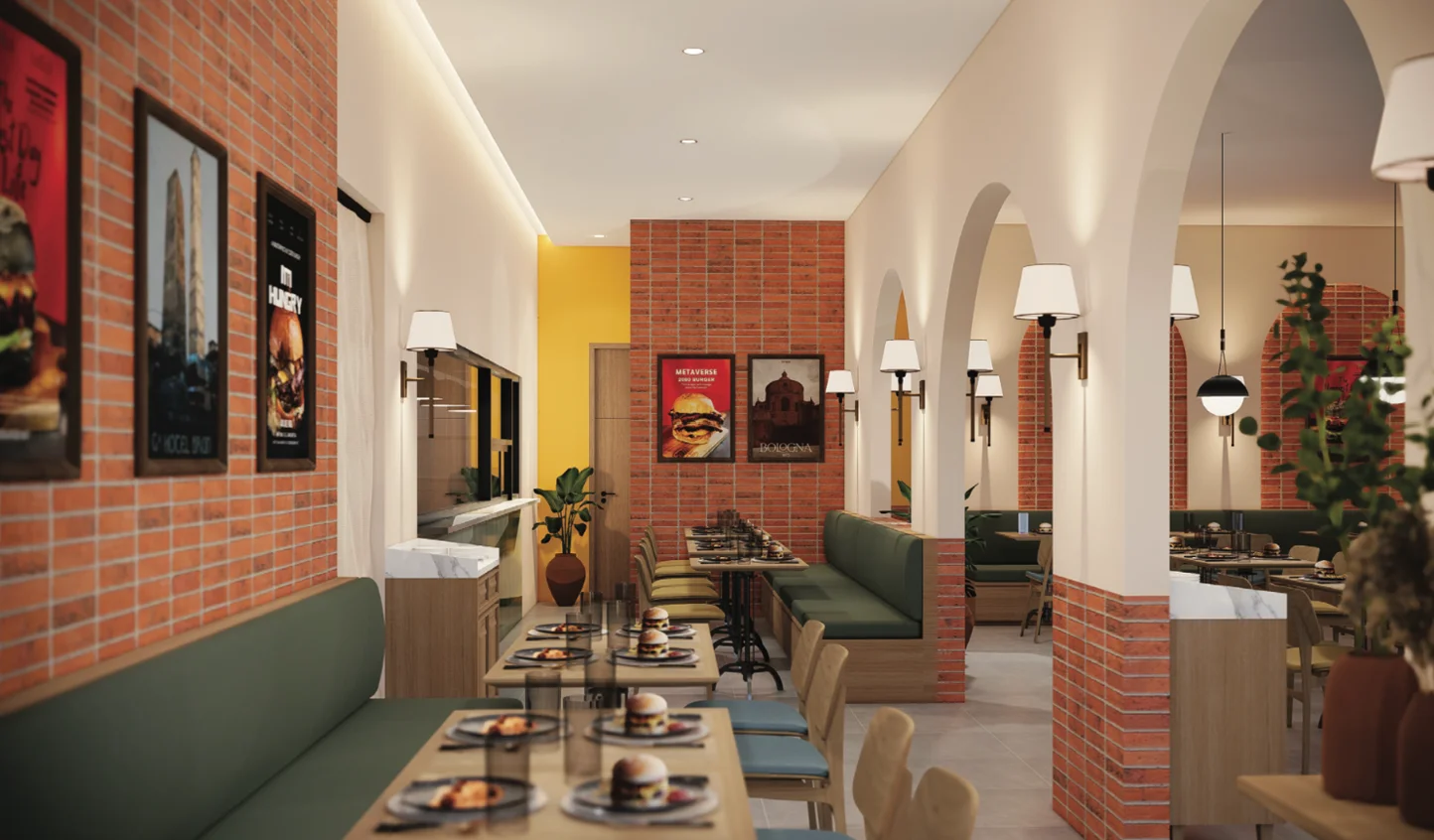 2080 Burger Sanur - Interior
