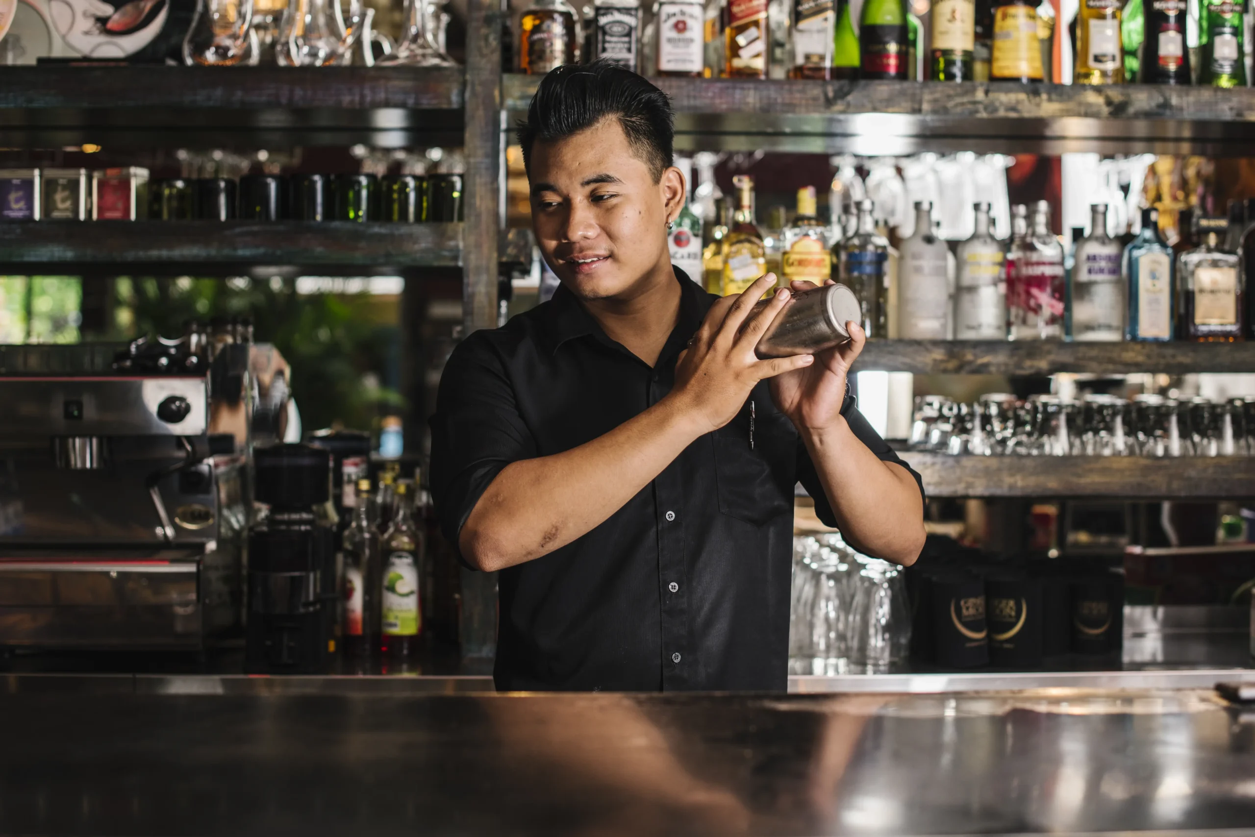 Bar action