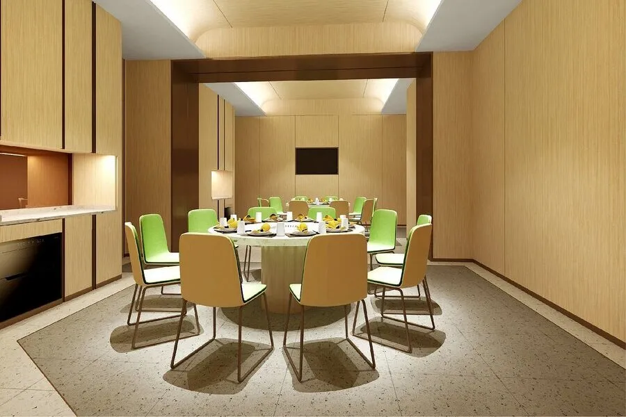 Exclusive and elegant private dining room at Haidilao Living World