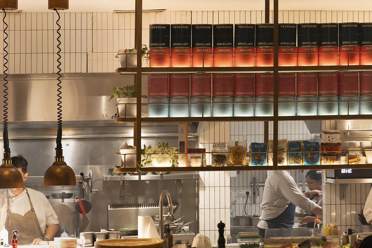 AMICI by Enrico Bartolini - kitchen